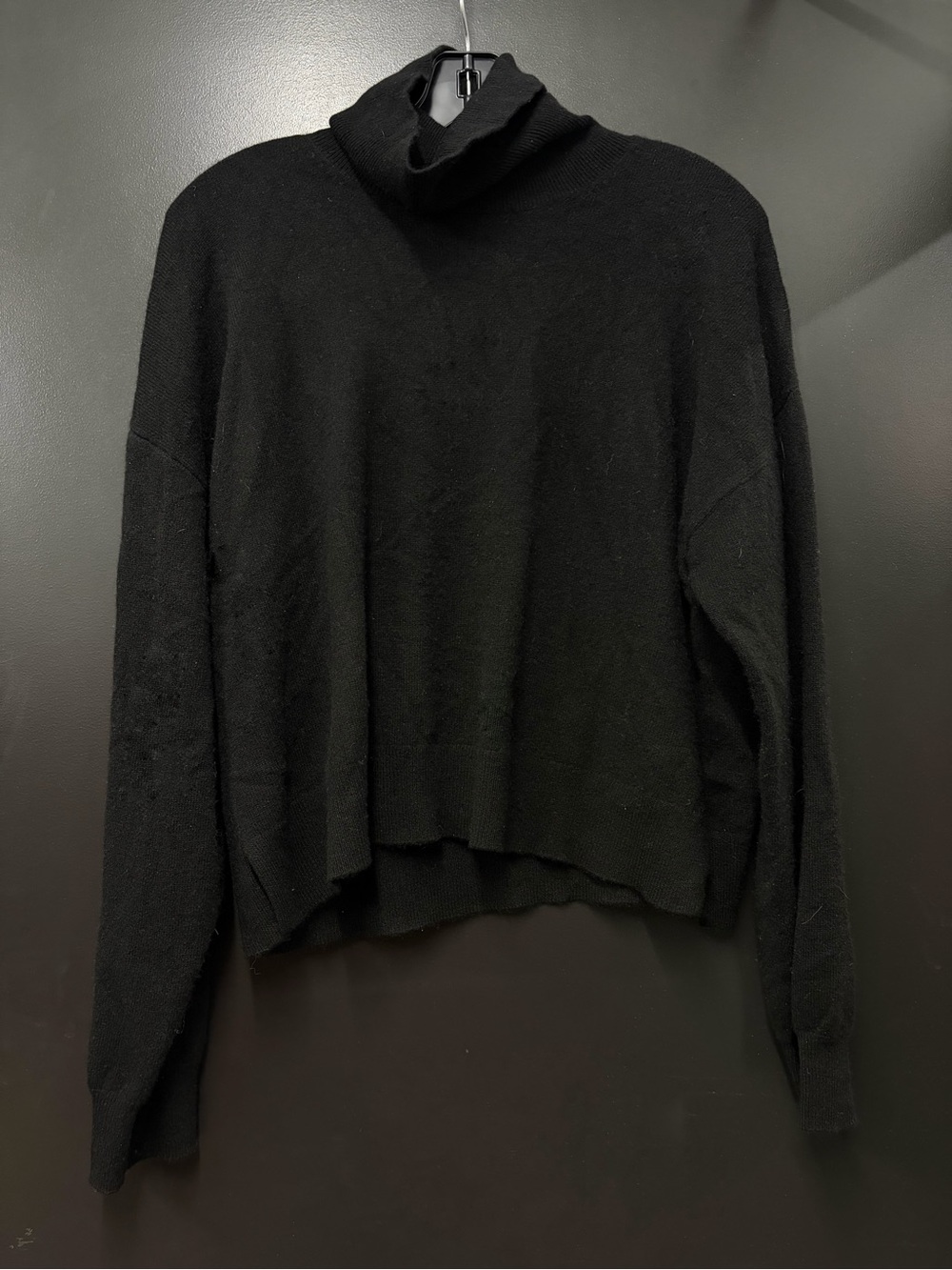 NAADAM Black Turtleneck Cashmere Sweater